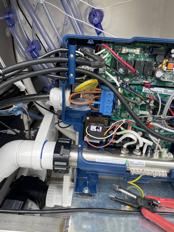 Hot tub repair job in Sussex