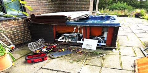 hot tub pump replacment